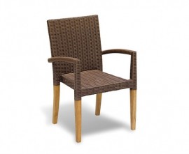 St. Moritz Outdoor Chair - Java Brown
