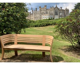 Bloomsbury 3 Seater Teak Outdoor Bench