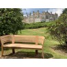 Bloomsbury 3 Seater Teak Outdoor Bench