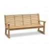 Primrose Teak Sled Park Bench - 1.8m