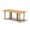 Byron Teak Drop Leaf Outdoor Dining Table - 1.8m