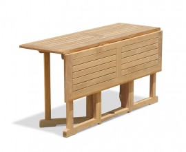 Byron Teak Gateleg Table - Folded