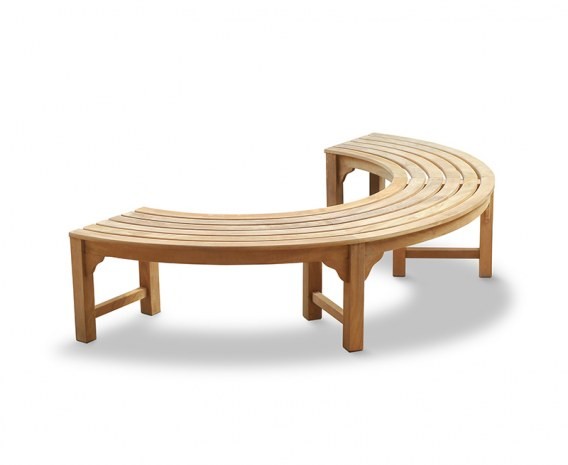 Cosmos Half Round Backless Tree Seat – 2.2m