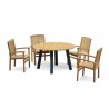 Diskus Stacking Garden Dining Set