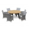 Diskus 6 Seater Garden Dining Set