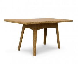 Verona Rectangular Woven Table - Honey Wicker
