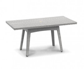 Verona Rattan Outdoor Table - Grey Marble