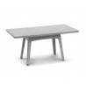 Verona Rattan Outdoor Table - Grey Marble