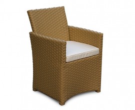 Azure Garden Chair Cushion - Ecru/Natural