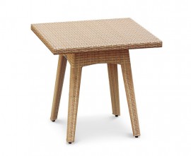 Verona Square Rattan Dining Table - 80cm