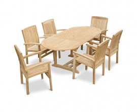 Oxburgh Extendable Outdoor Set