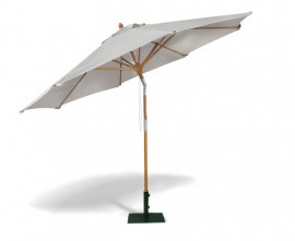 Octagonal Wooden Garden Parasol - 3m