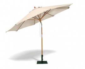 Octagonal Wooden Garden Parasol - 3m