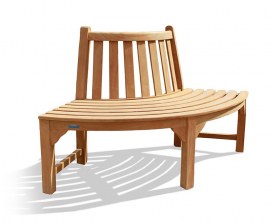 Teak Tree Seat Quarter