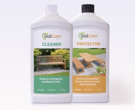Teak Care Set - Cleaner and Protector