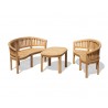 Banana Bench Conversation Set