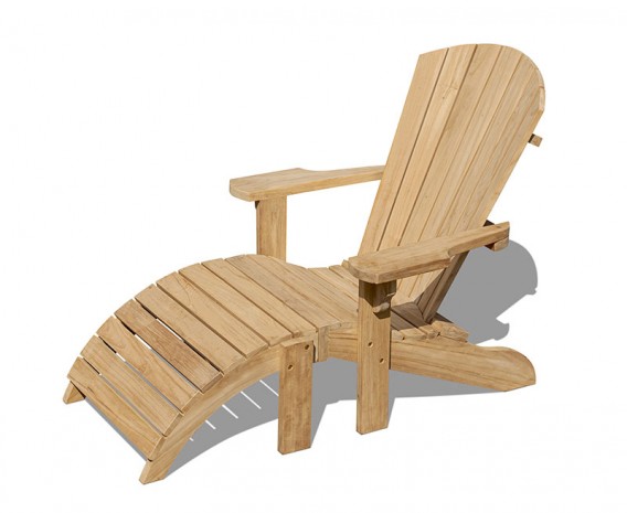 Teak Adirondack Bear Chair