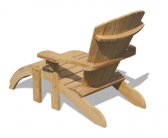 Teak Adirondack Bear Chair