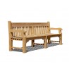 Greenwich Teak Outdoor Park Bench - 2.4m