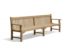 Turners Large Teak Garden Bench - 3m