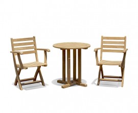 Sissinghurst 2 Seater 70cm Dining Set with Lymington Chairs