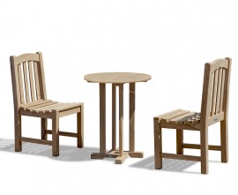 Sissinghurst 2 Seater Teak Dining Set