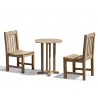 Sissinghurst 2 Seater Teak Dining Set