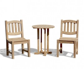 Sissinghurst 2 Seater Set, 60cm Round Table and Kennington Chairs