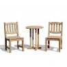 Sissinghurst 2 Seater Set, 60cm Round Table and Kennington Chairs