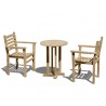 Teak 2 Seater Garden Dining Set