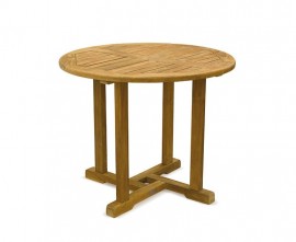 90cm teak outdoor table