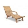 Monte Carlo Sun Lounger - Reclaimed Teak