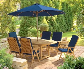 Teak Garden Table & Chairs | Teak Garden Dining Sets | Teak Patio Set