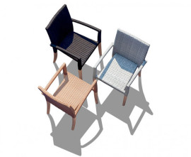 Rattan Garden Chairs | Stacking Chairs | Outdoor Dining Chairs