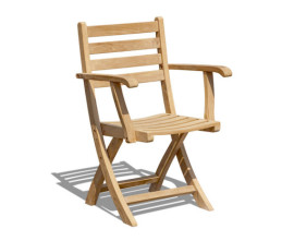 Outdoor Folding Chairs | Teak Garden Chairs | Garden Armchairs