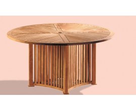 Round Teak Garden Table | Round Teak Table | Round Teak Dining Table