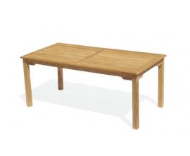 Outdoor Teak Rectangular Dining Table | Teak Rectangular Dining Table