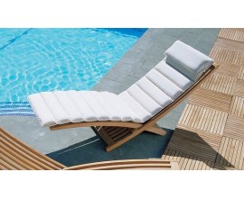 Lucia Sun Loungers | Folding Sun Loungers | Modern Sun Loungers