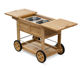 Bar Trolley | Serving Trolley | Wooden Trolley 