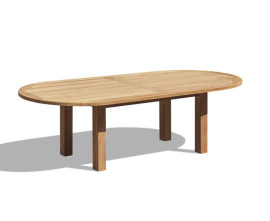 Large Garden Tables | Oval Dining Tables | Teak Garden Tables