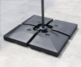 Concrete Parasol Bases | Fillable Parasol Bases | Heavy Parasol Bases
