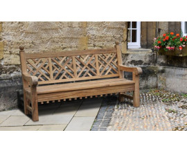 Teak Decorative Garden Benches | Wooden Outdoor Benches UK