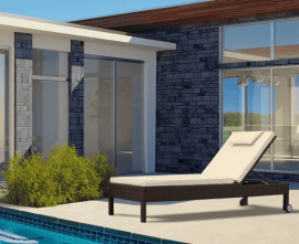 Rattan Garden Furniture | Sun Lounger | Woven Outdoor Furniture 