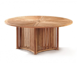 Teak Garden Tables | Round Tables | Outdoor Dining Tables