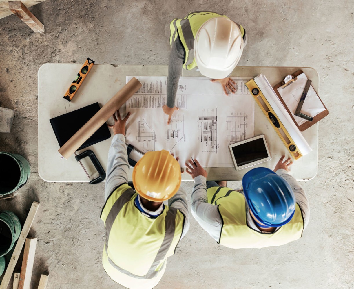 Architectural CAD drawing