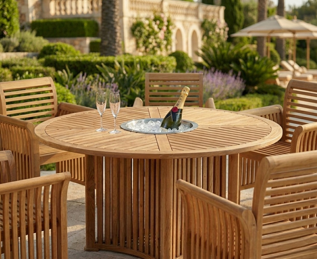 Custom Teak Dining Set