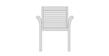 Richmond Teak Garden Chair
